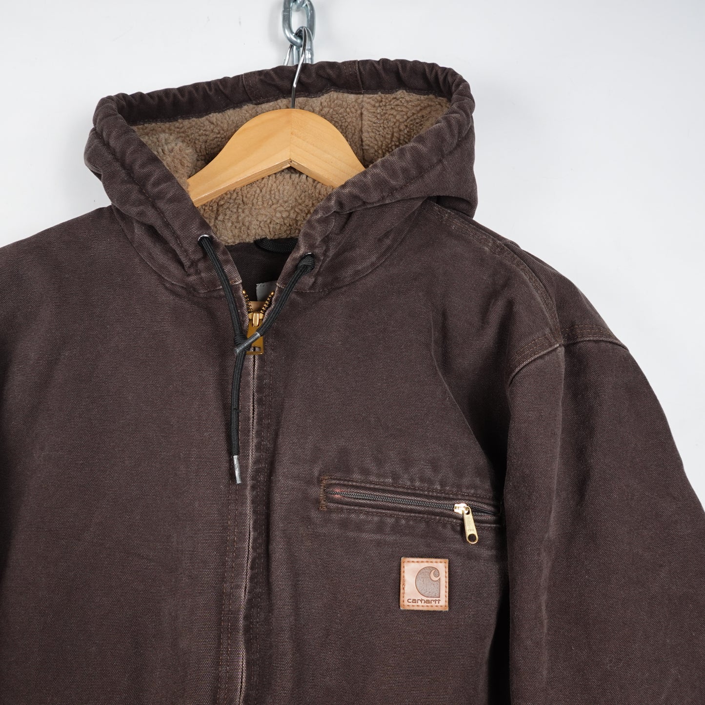 Carhartt Sherpa Lined Jacket - Size M