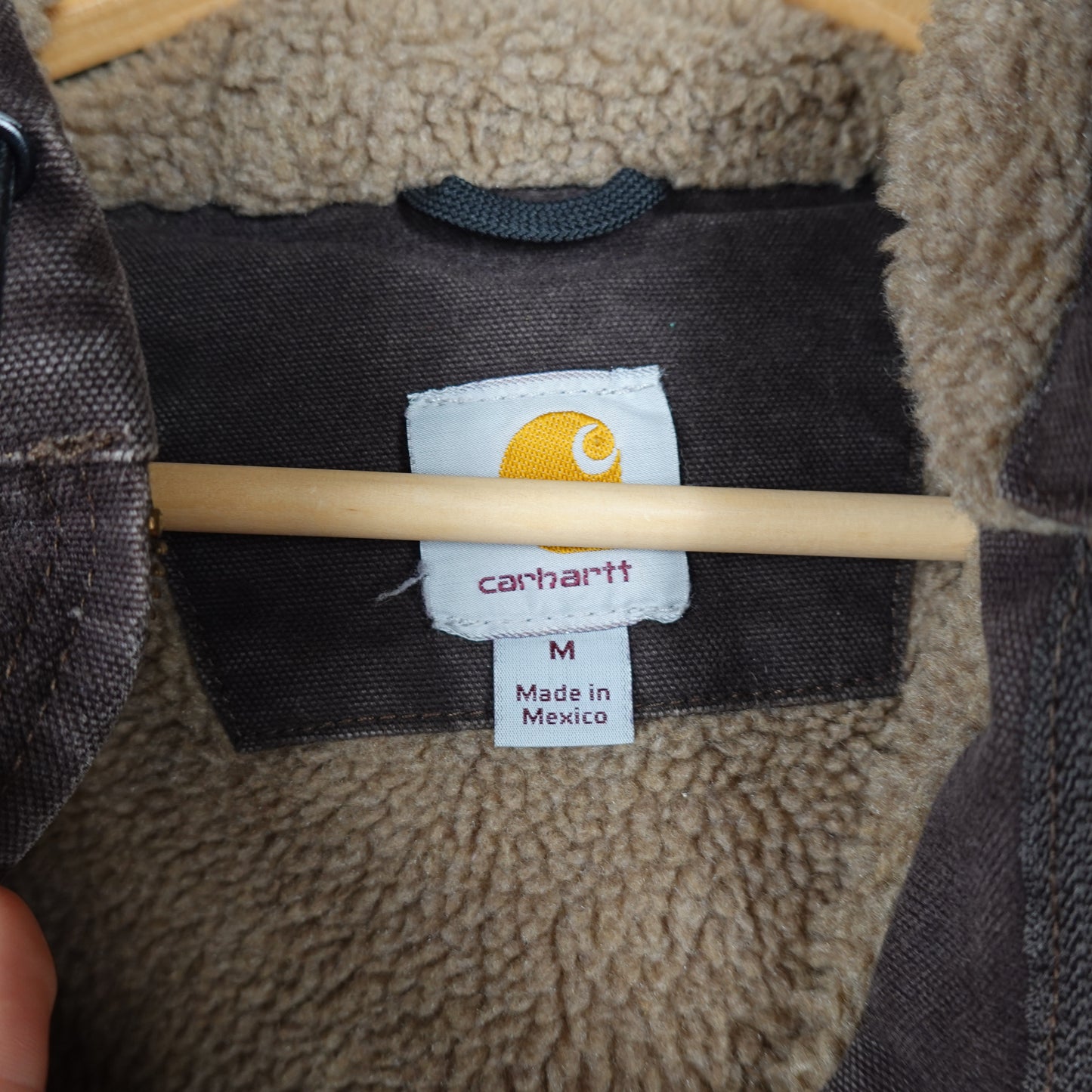 Carhartt Sherpa Lined Jacket - Size M