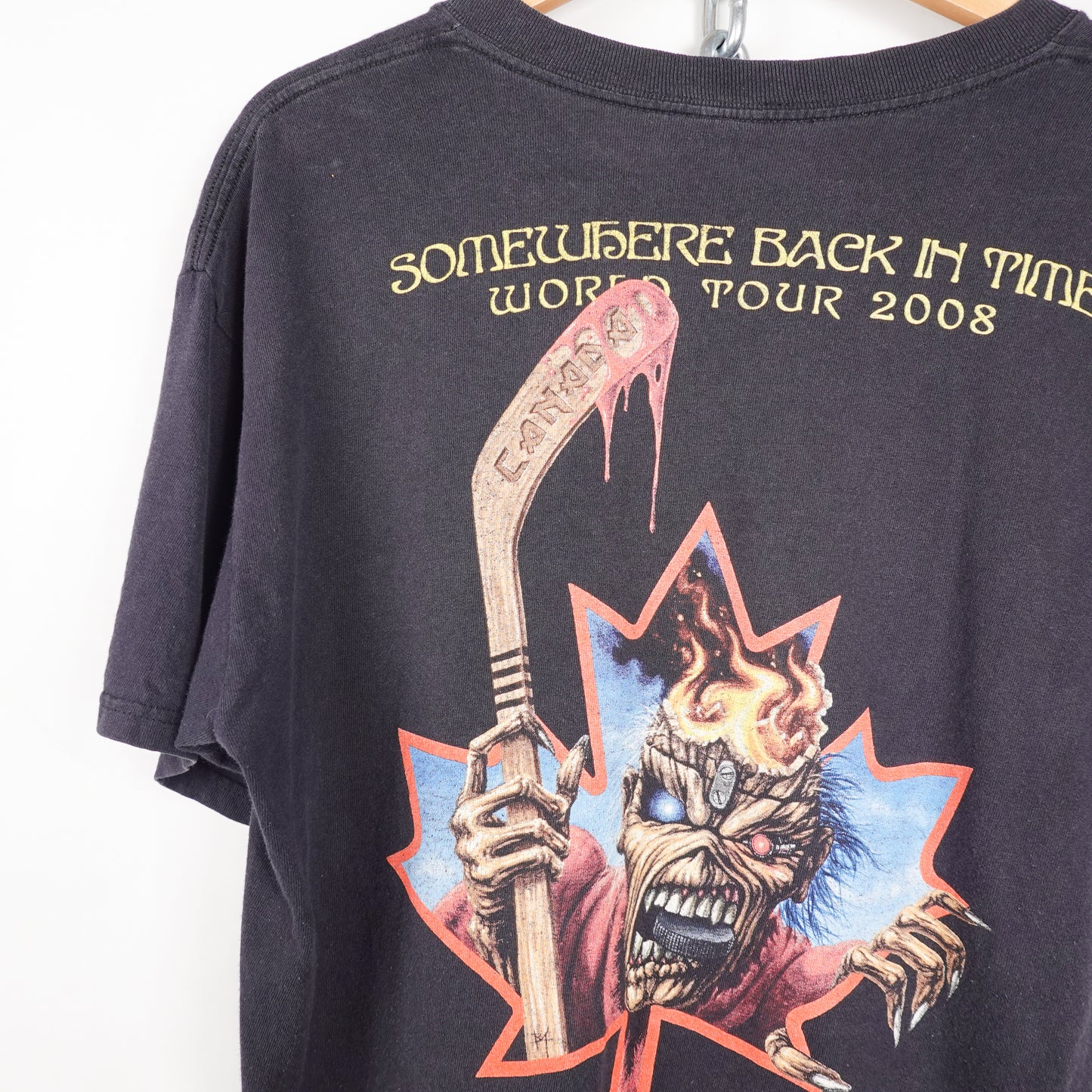 2008 Iron Maiden Canadian Tour Tee - Size XL