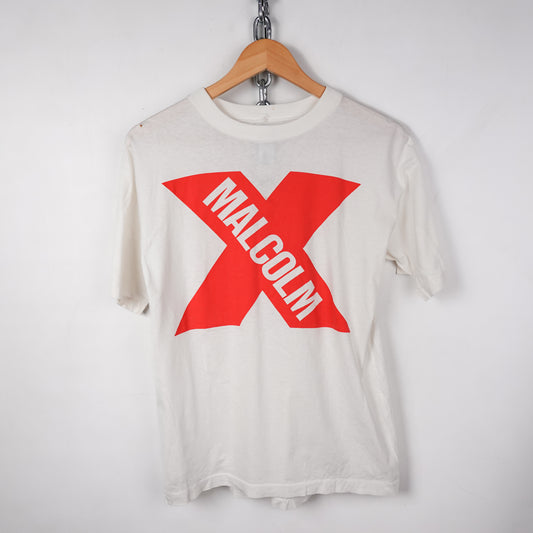 1980s Malcolm X Tee - Size S