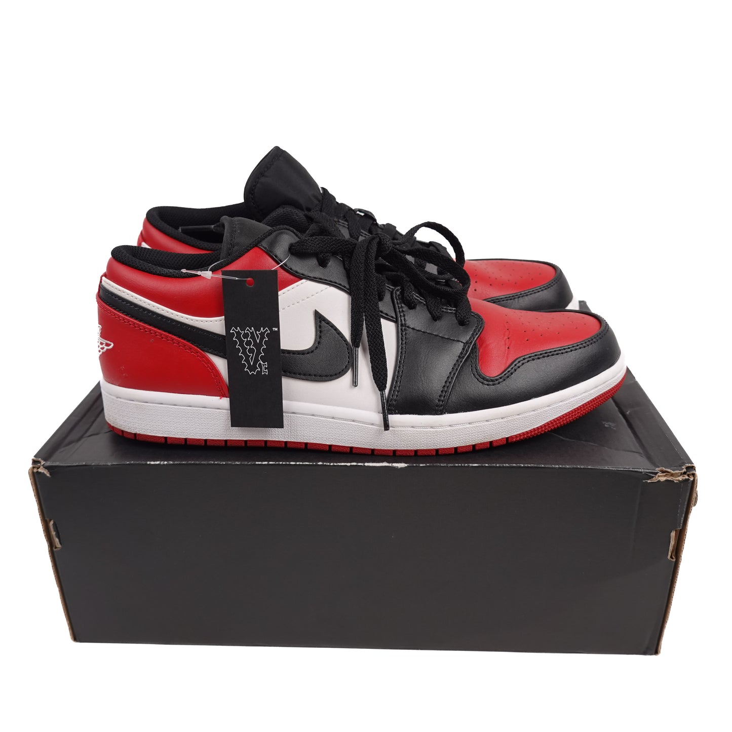 2021 Jordan 1 Low Bred Toe - Size 11