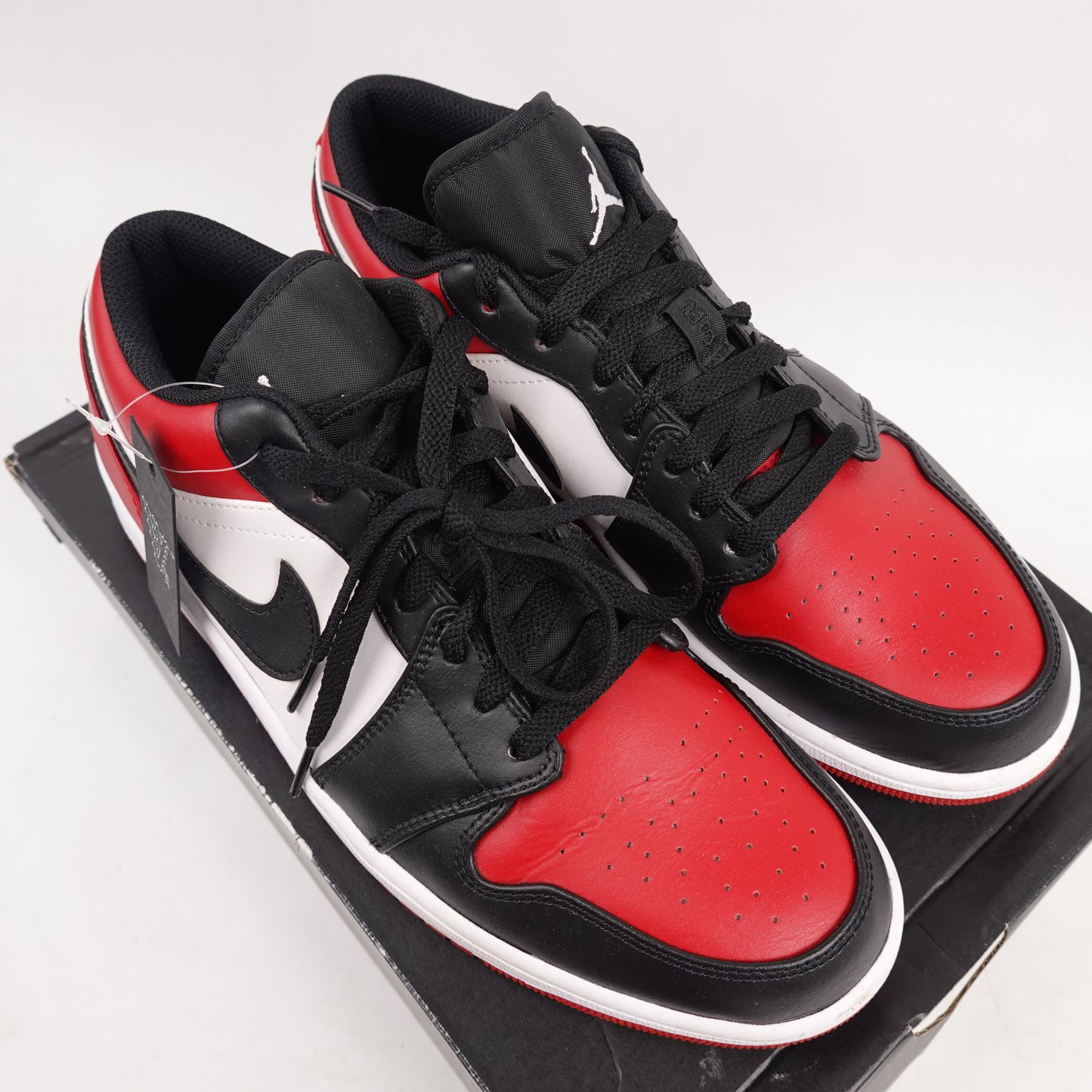 2021 Jordan 1 Low Bred Toe - Size 11