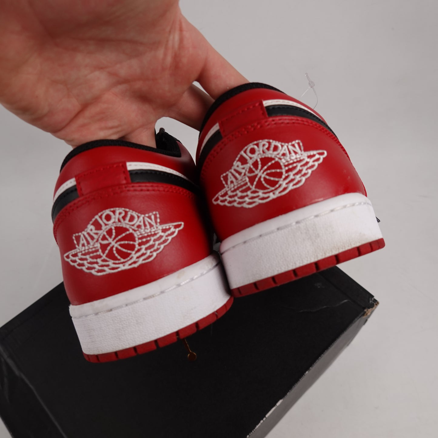 2021 Jordan 1 Low Bred Toe - Size 11