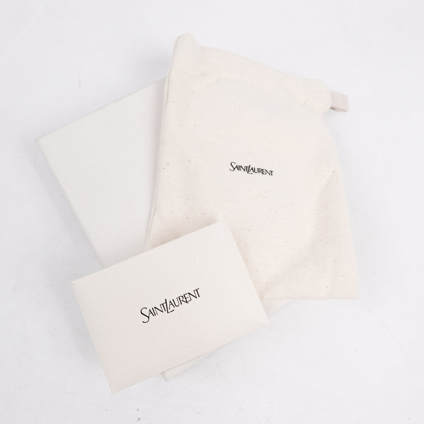 Saint Laurent Calfskin Matelasse Key Pouch