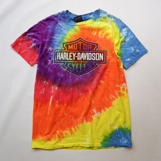 Vintage Harley Tie Dye Tee - Size XL
