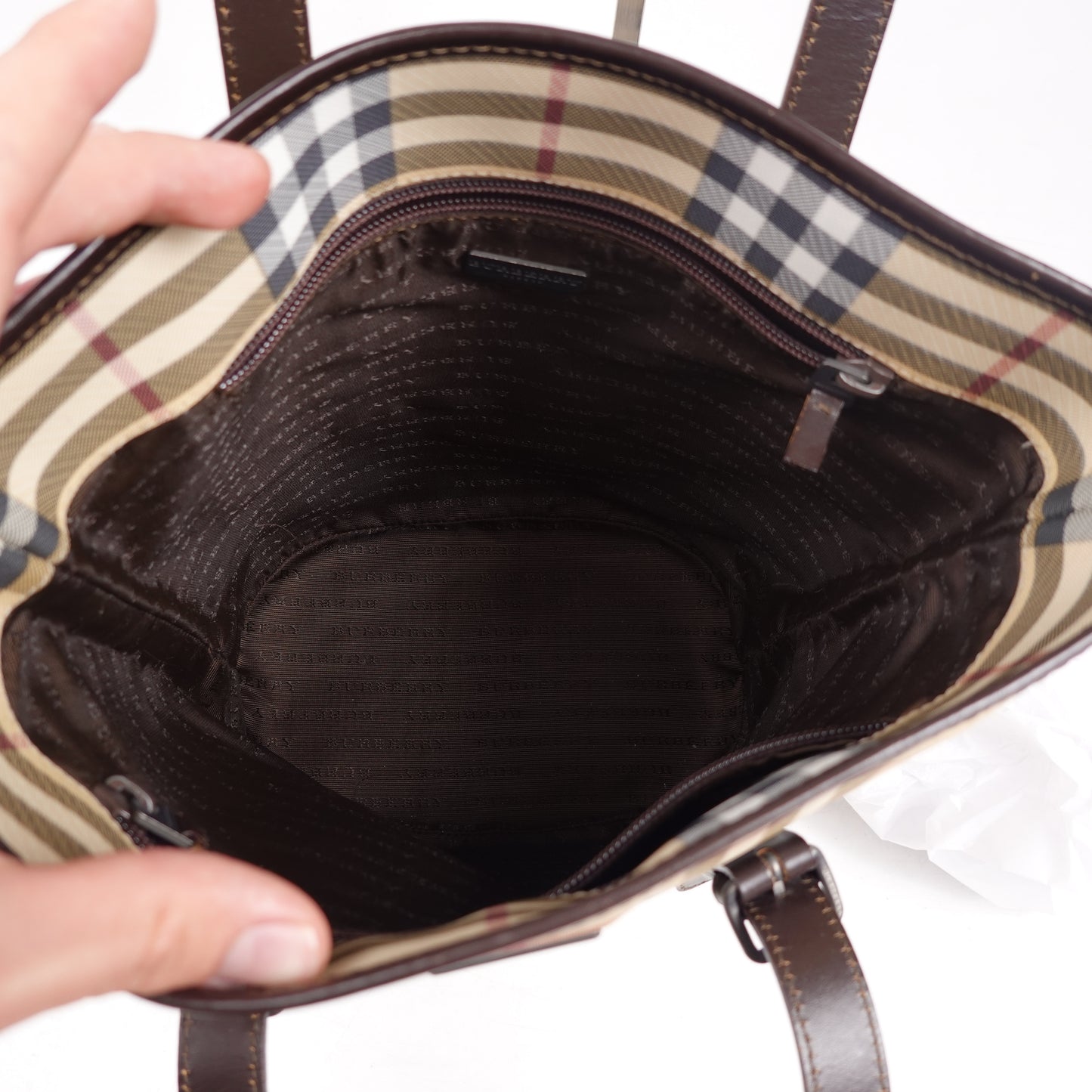 Burberry House Check Bucket Bag