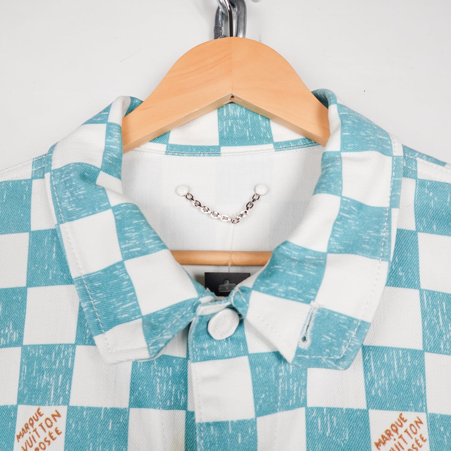 SS24 Louis Vuitton Damier Denim Jacket - Size L
