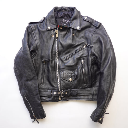 Vintage Mustang Leather Jacket - Size XS