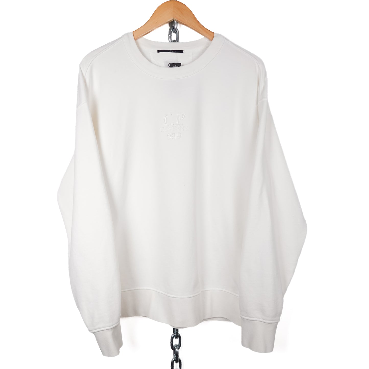 CP Company White Crewneck - Size M