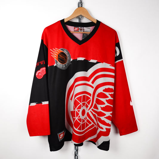 Vintage Nike Red Wings Jersey - Size L