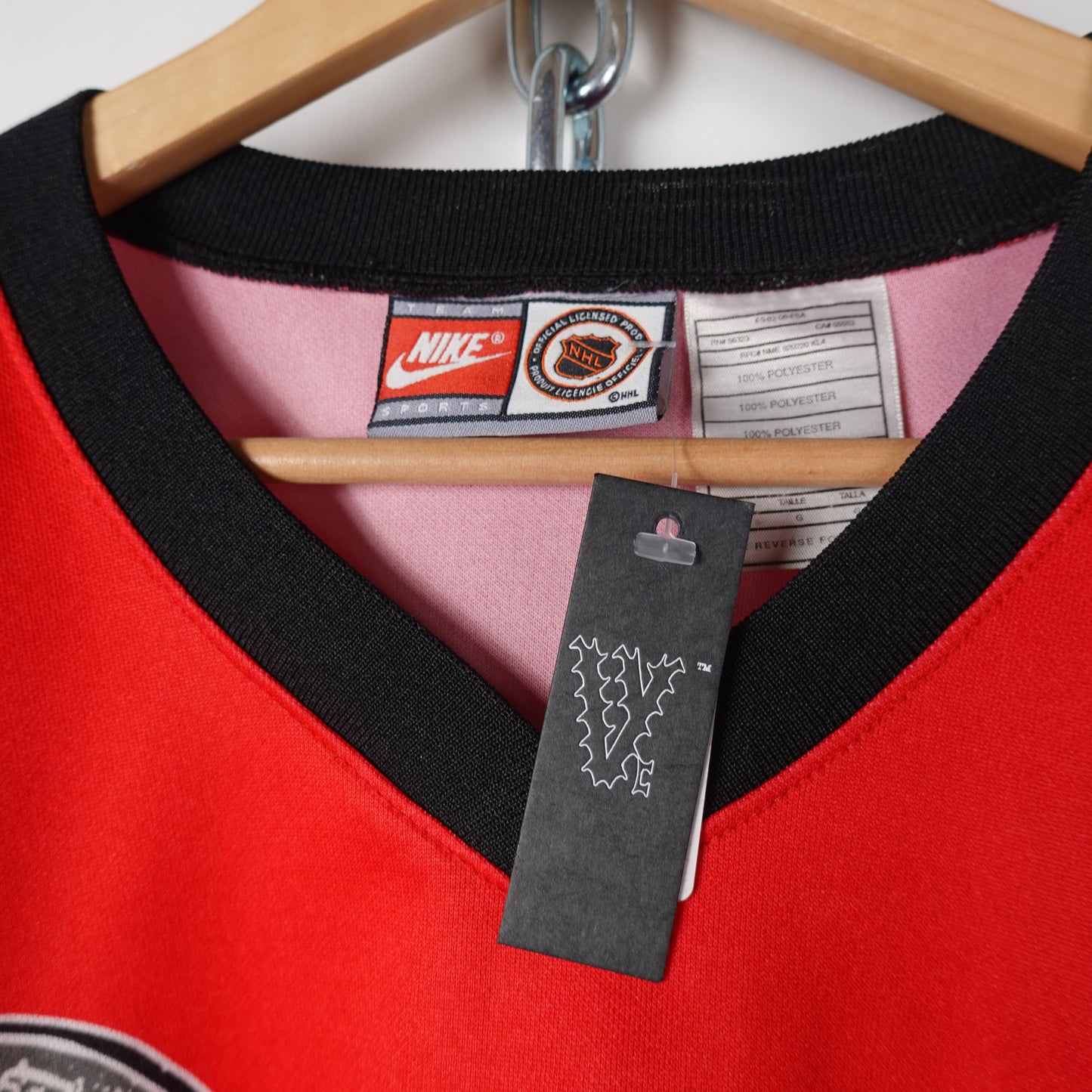 Vintage Nike Red Wings Jersey - Size L