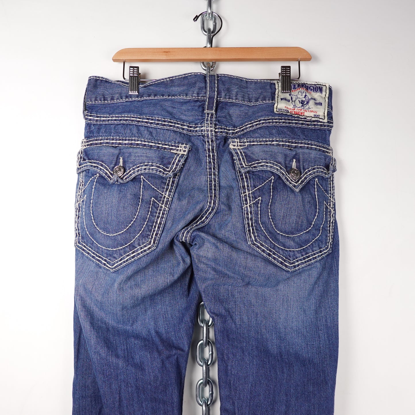 True Religion Straight Leg Pant - Size 33
