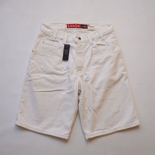 Vintage Levi’s Silver Tab White Shorts - Size 30