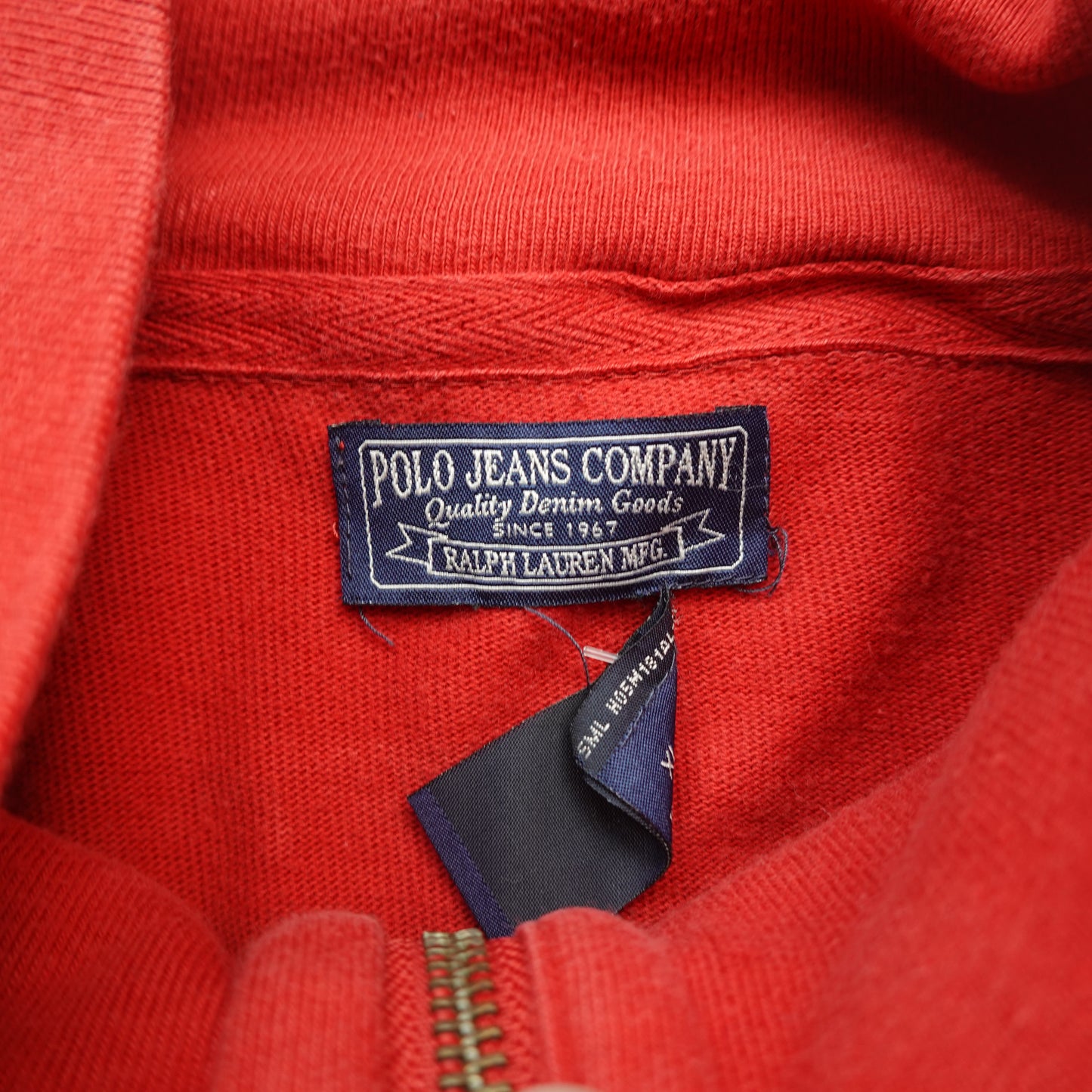 Polo RL Jeans Co. Zip Up - Size XL