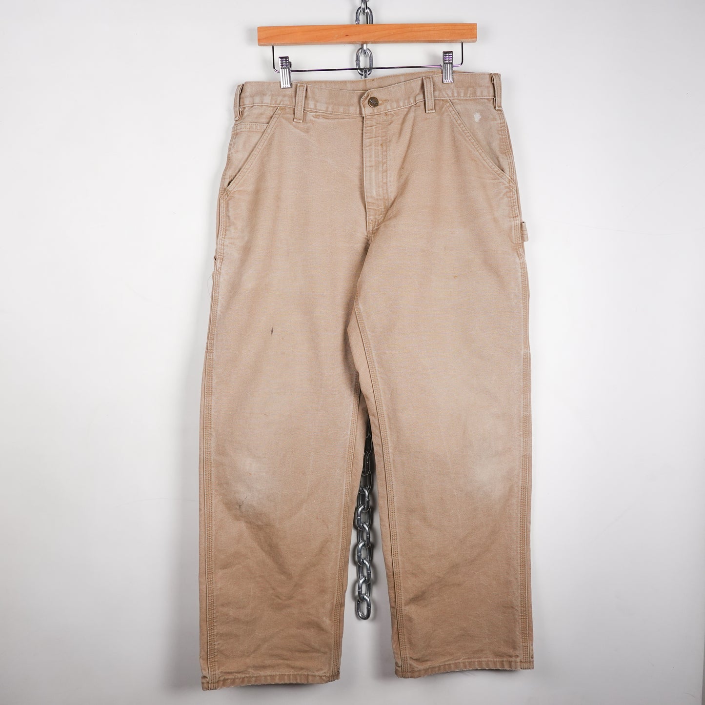 Carhartt Tan Heavy Pants - Size 34
