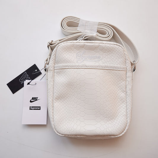 SS25 Supreme Nike Leather Shoulder Bag