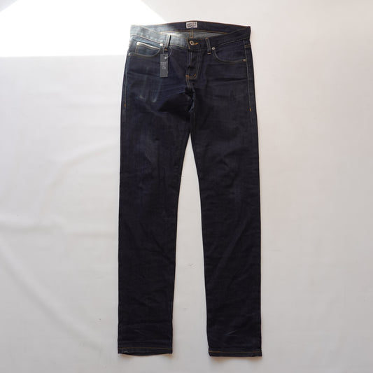Naked & Famous Dark Wash Skinny Jeans - Size 32