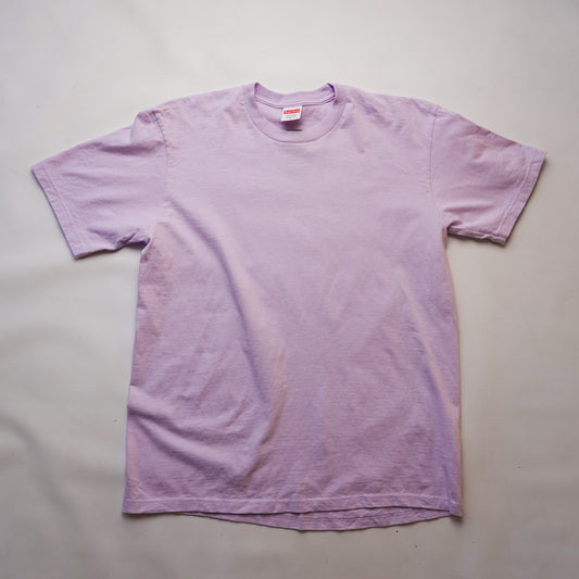 Supreme Lilac Blank Tee - Size M