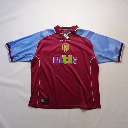 2000/01 Aston Villa Home Kit - Size XXL