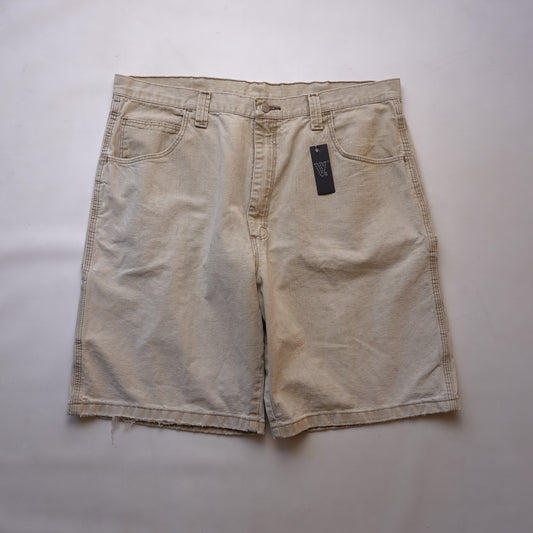 Vintage Wrangler Cream Jorts - Size 34