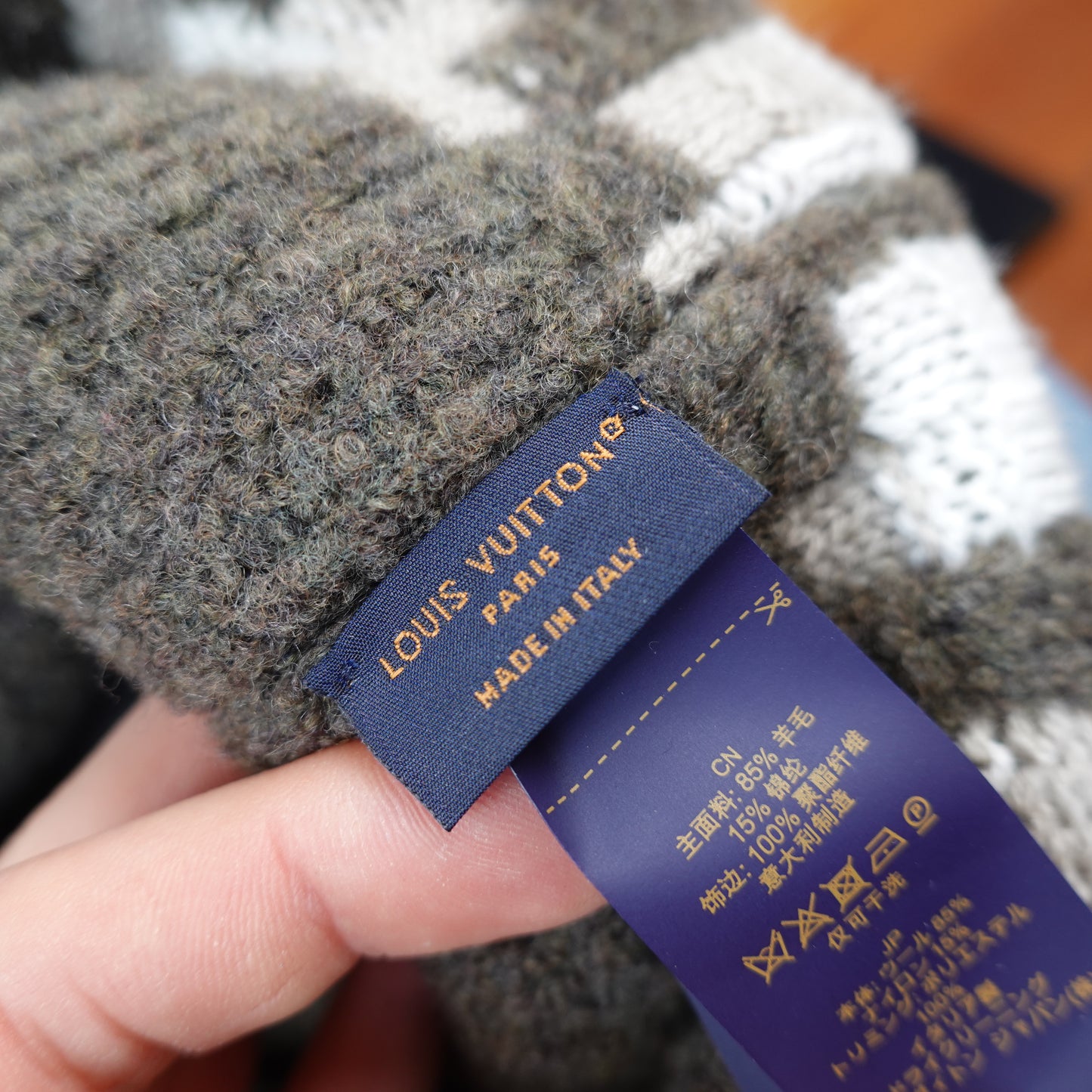 Louis Vuitton Crush Snakoflauge Beanie