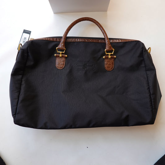 Vintage Balenciaga Boston Bag Crocodile Strap