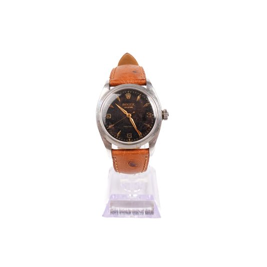 1957 Rolex Ref. 6422 Gilt Explorer Dial Watch
