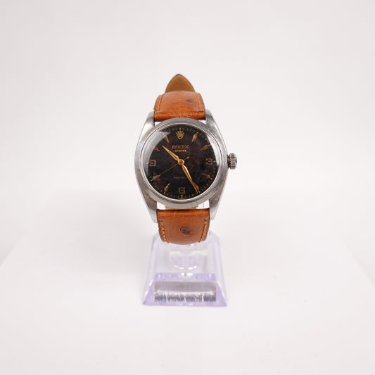 1957 Rolex Ref. 6422 Gilt Explorer Dial Watch