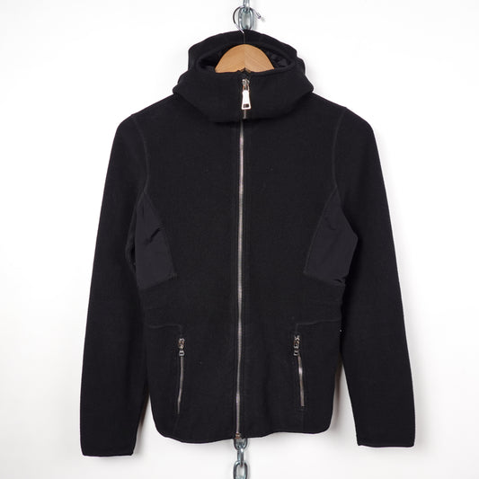 Prada Fleece Zip Up Hoodie - Women's M