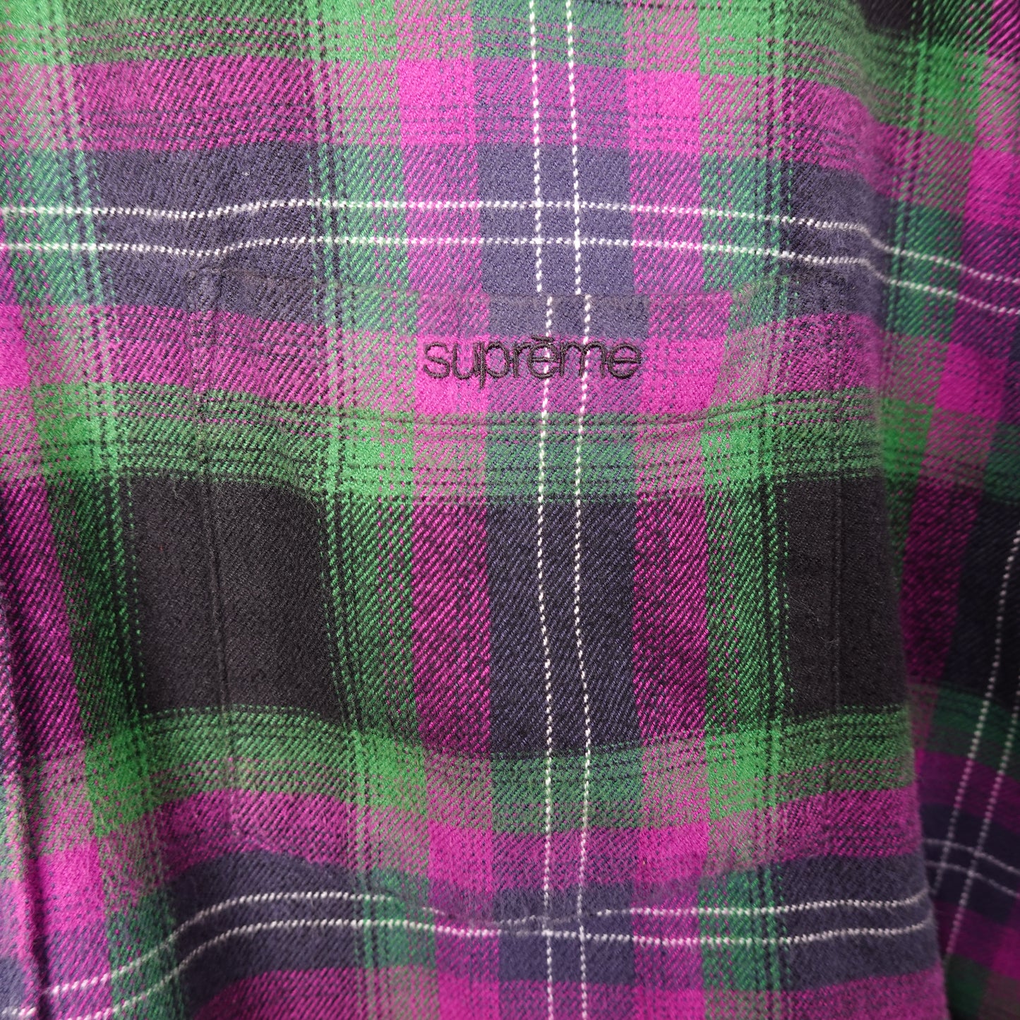 Supreme Plaid Flannel - Size L