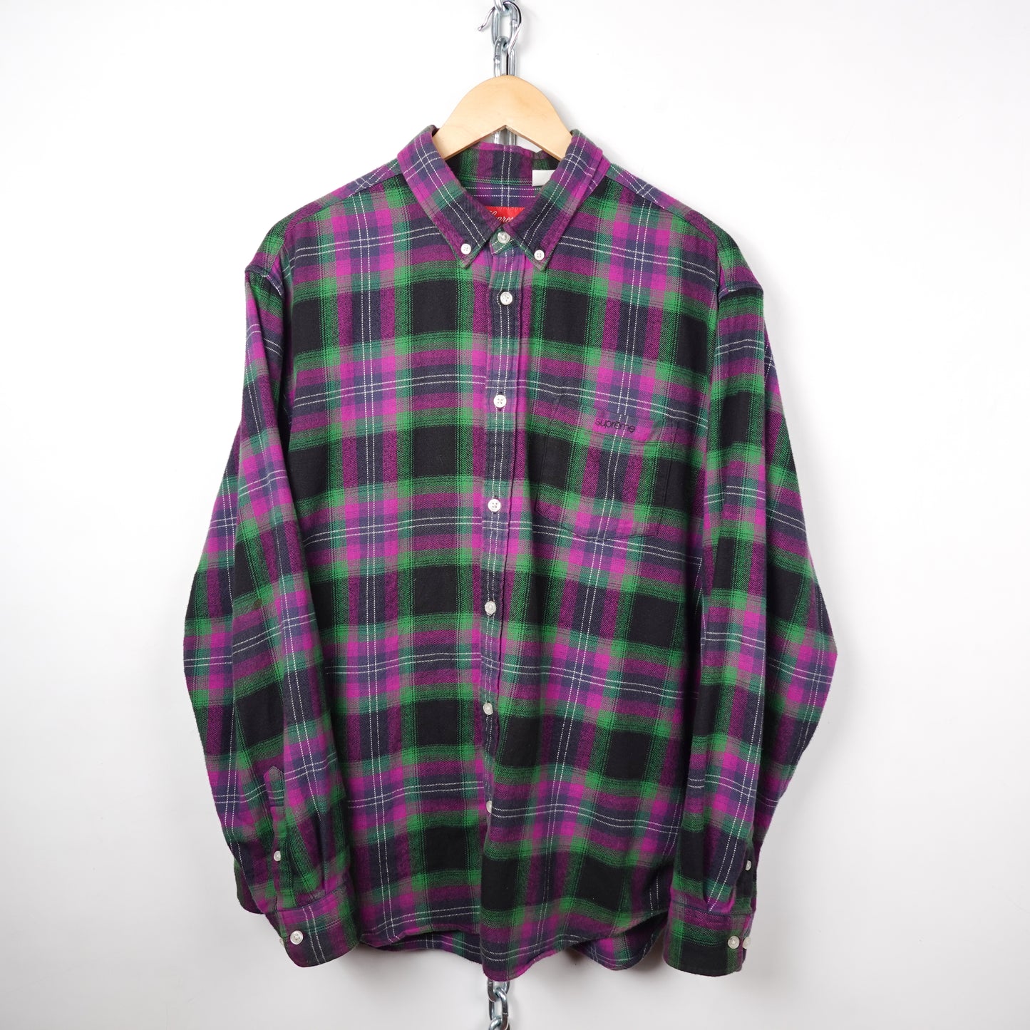 Supreme Plaid Flannel - Size L