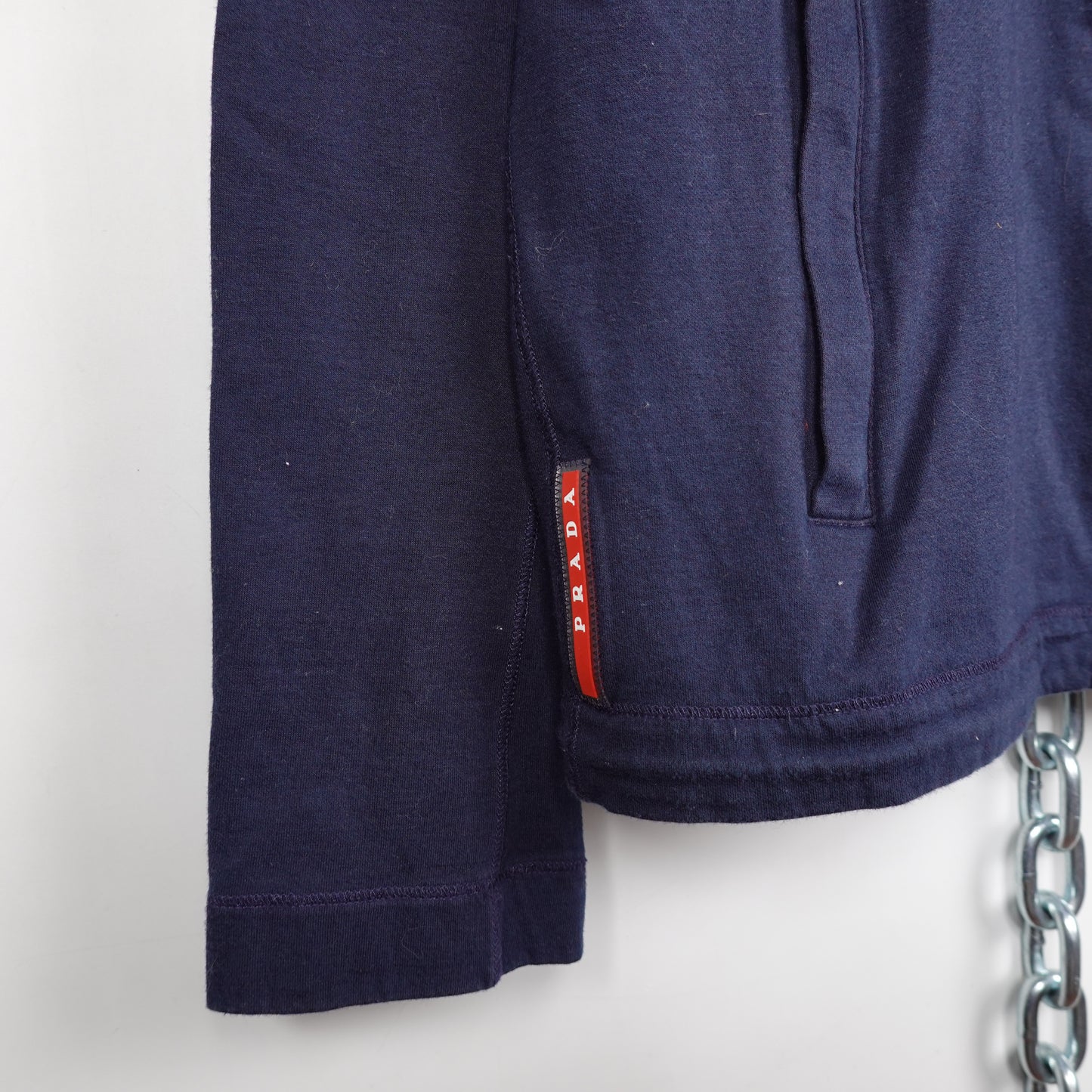 Prada Zip Up Hoodie - Women's S