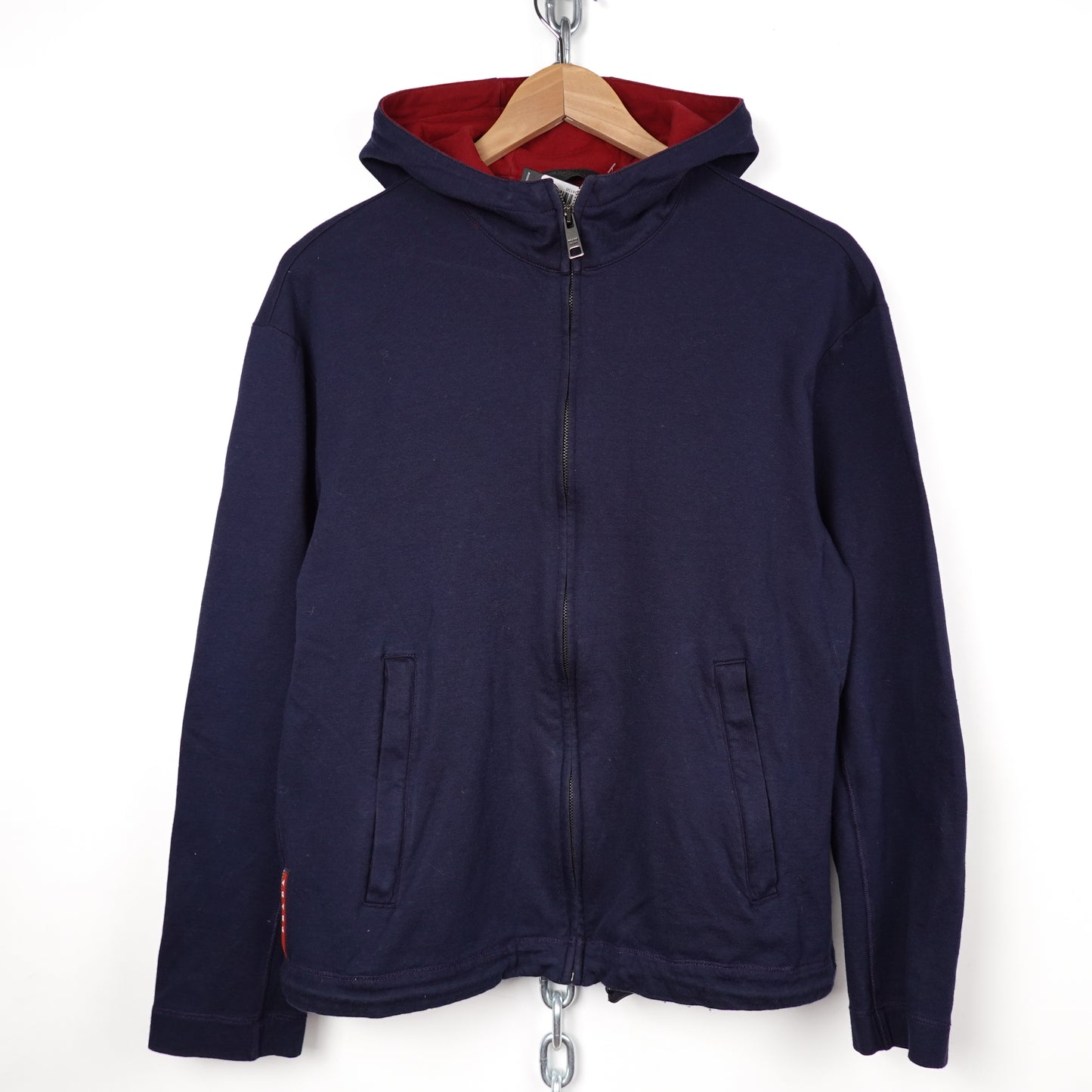 Prada Zip Up Hoodie - Women's S