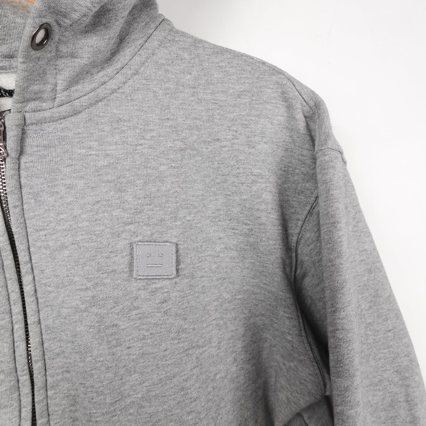 Acne Studios Grey Zip Up Hoodie - Women's S