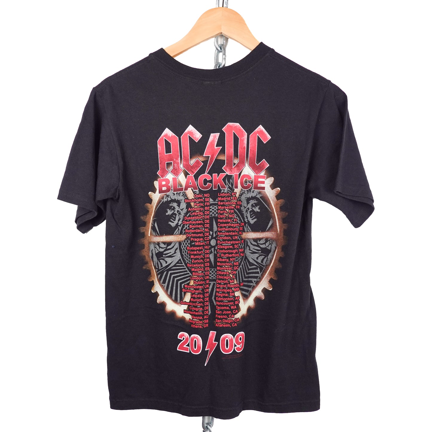 2009 ACDC Tour Tee - Size S