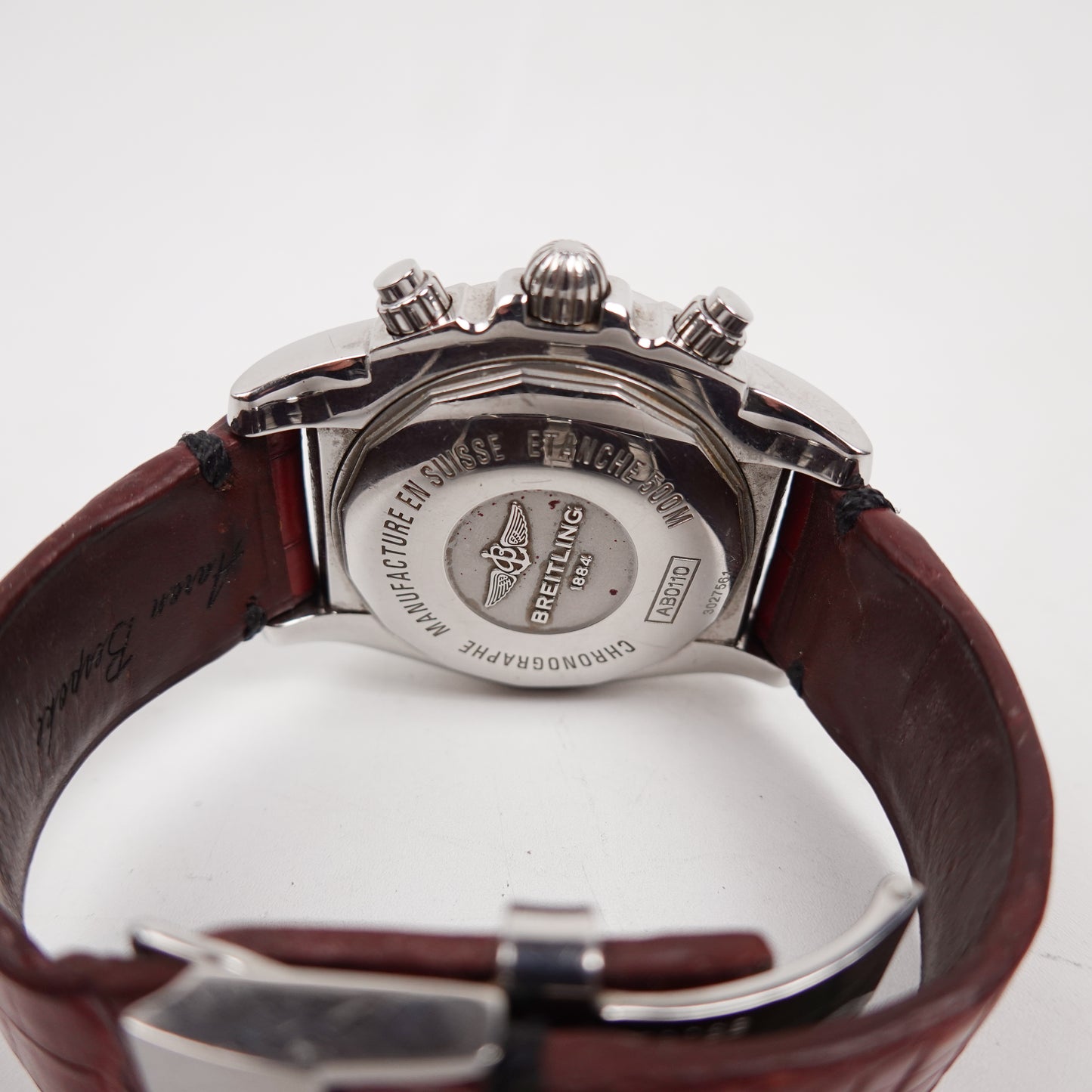 Breitling Chronomat 44 AB0110 Black Dial Automatic Watch