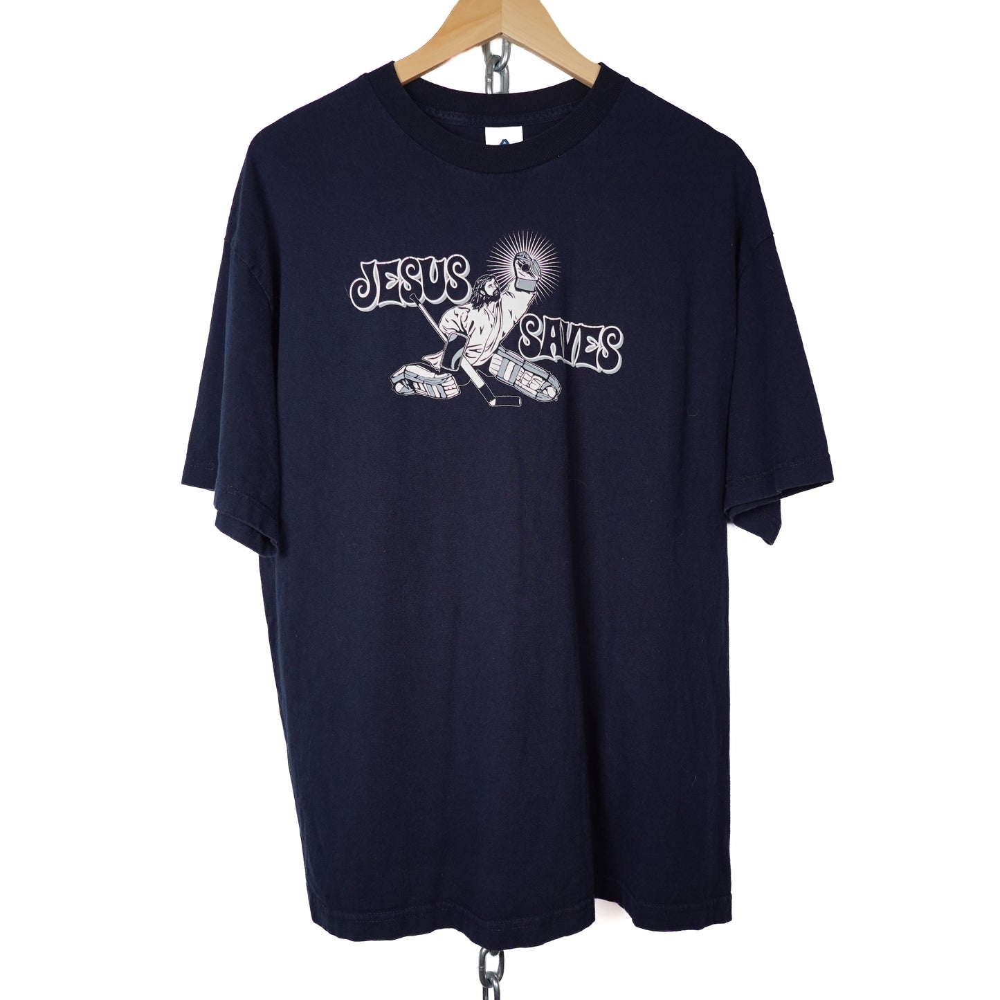Vintage Jesus Saves Tee - Size XL