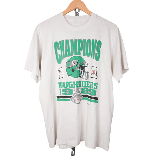 1989 CFL Champions Tee - Size L