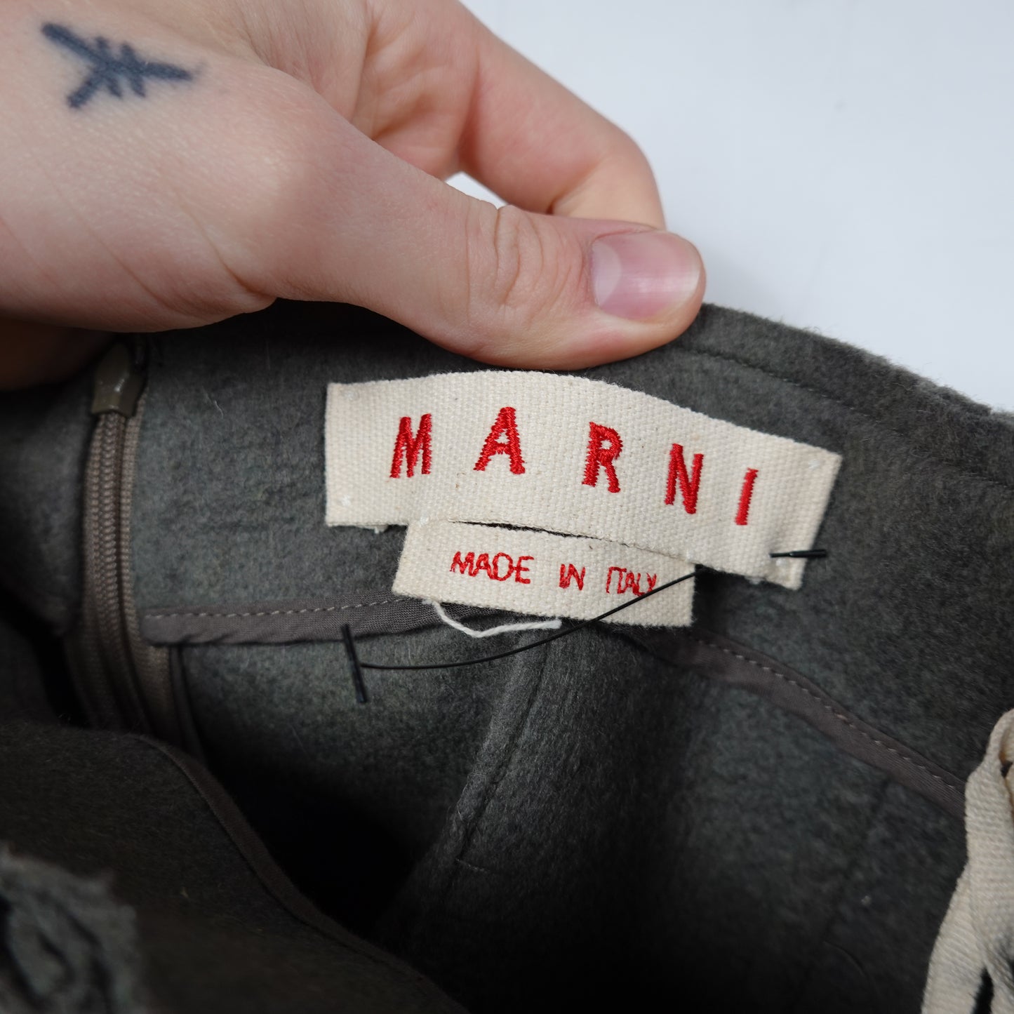 Marni Wool Skirt - Womens 42