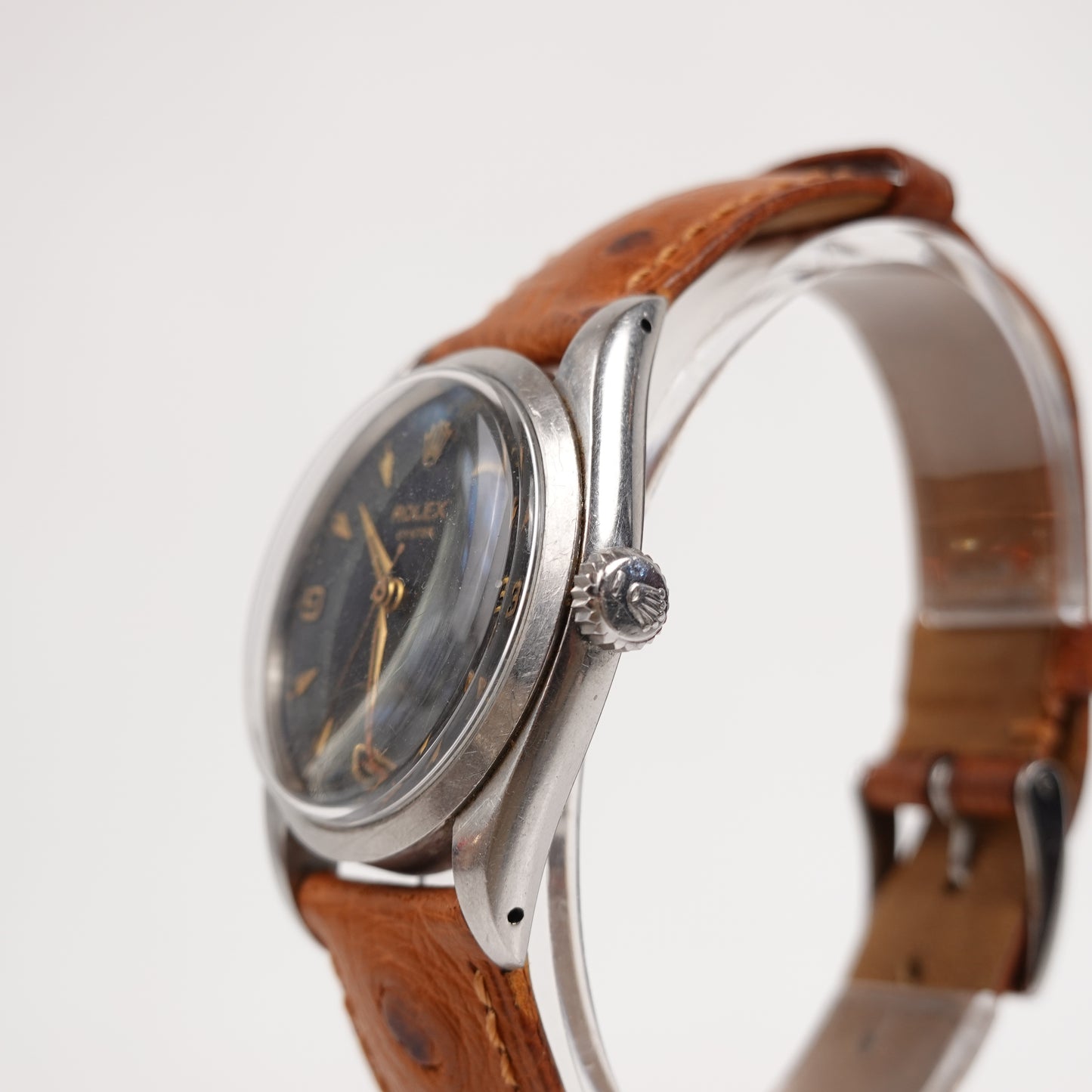 1957 Rolex Ref. 6422 Gilt Explorer Dial Watch