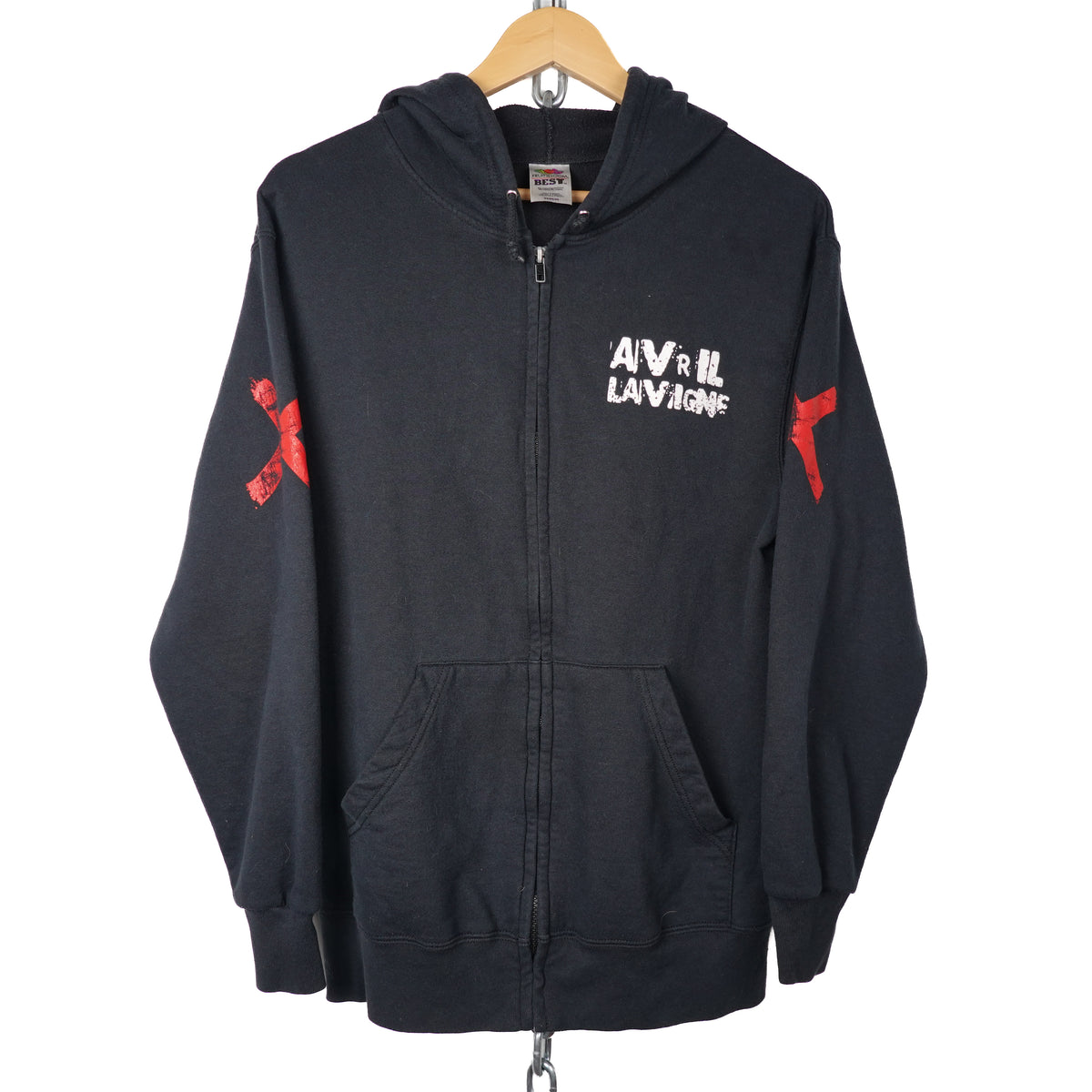 Avril Lavine Zip Up Hoodie - Size M
