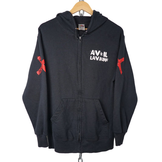 Avril Lavine Zip Up Hoodie - Size M