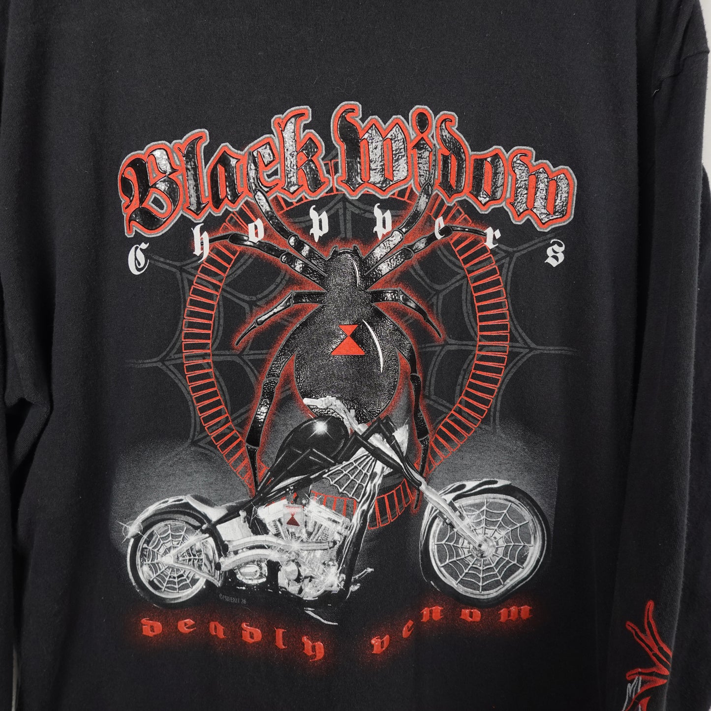Black Widow Choppers LS - Size XL