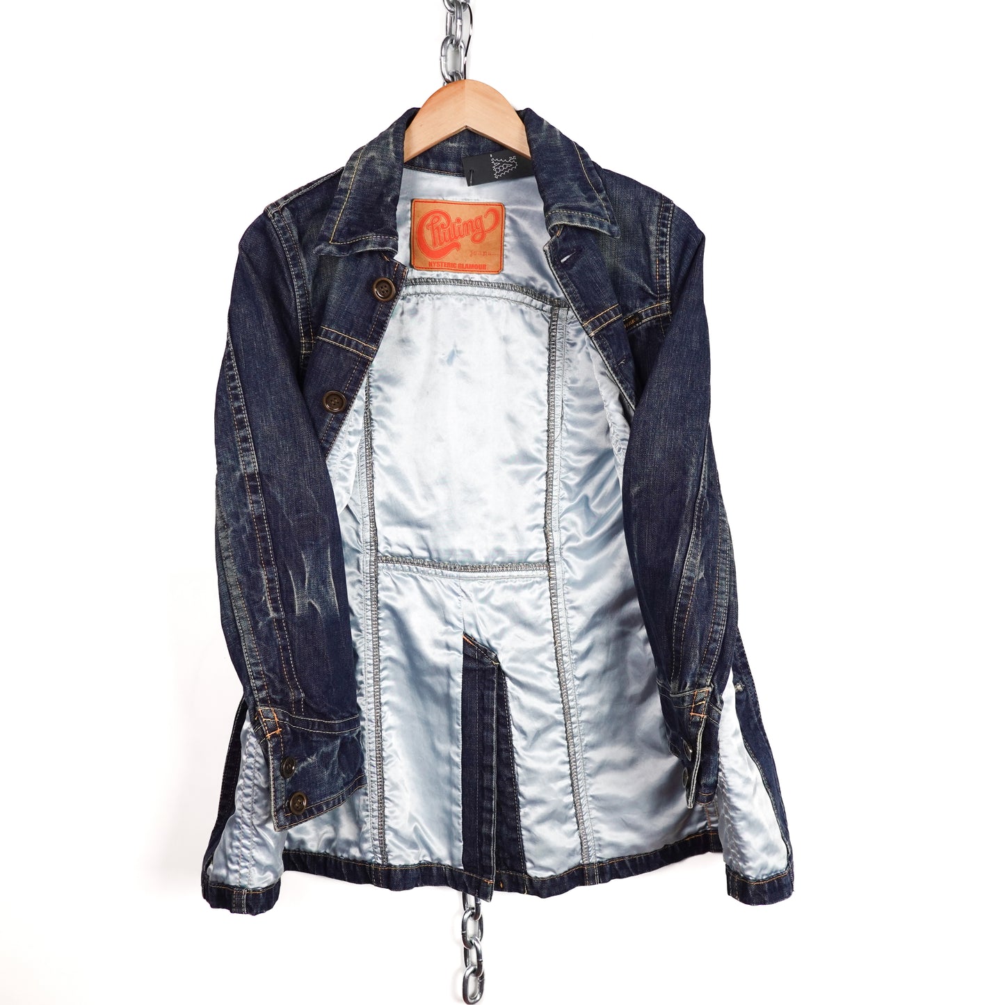 Hysteric Glamour Denim Long Coat - Women's S
