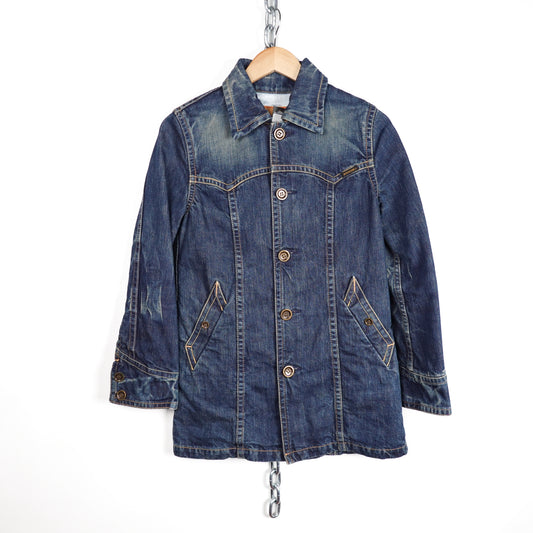 Hysteric Glamour Denim Long Coat - Women's S