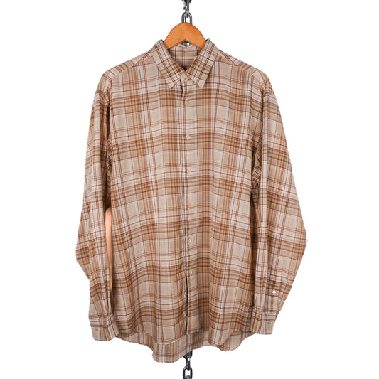 Auralee Plaid Button Up - Size 5