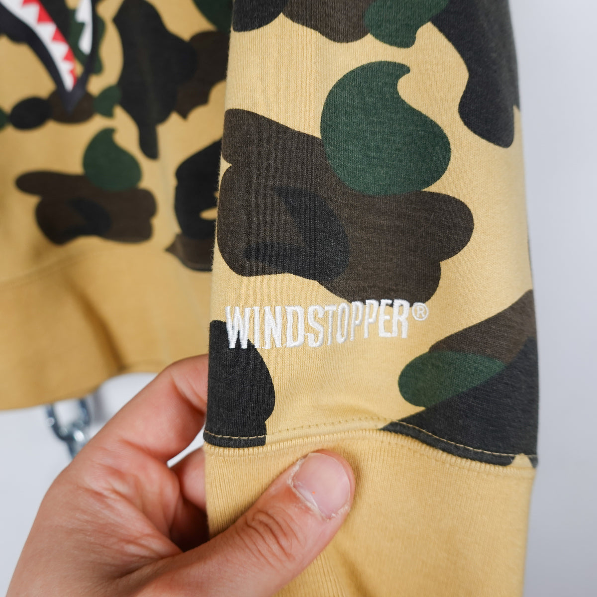 Bape Windstopper 1st Camo Crewneck - Size S