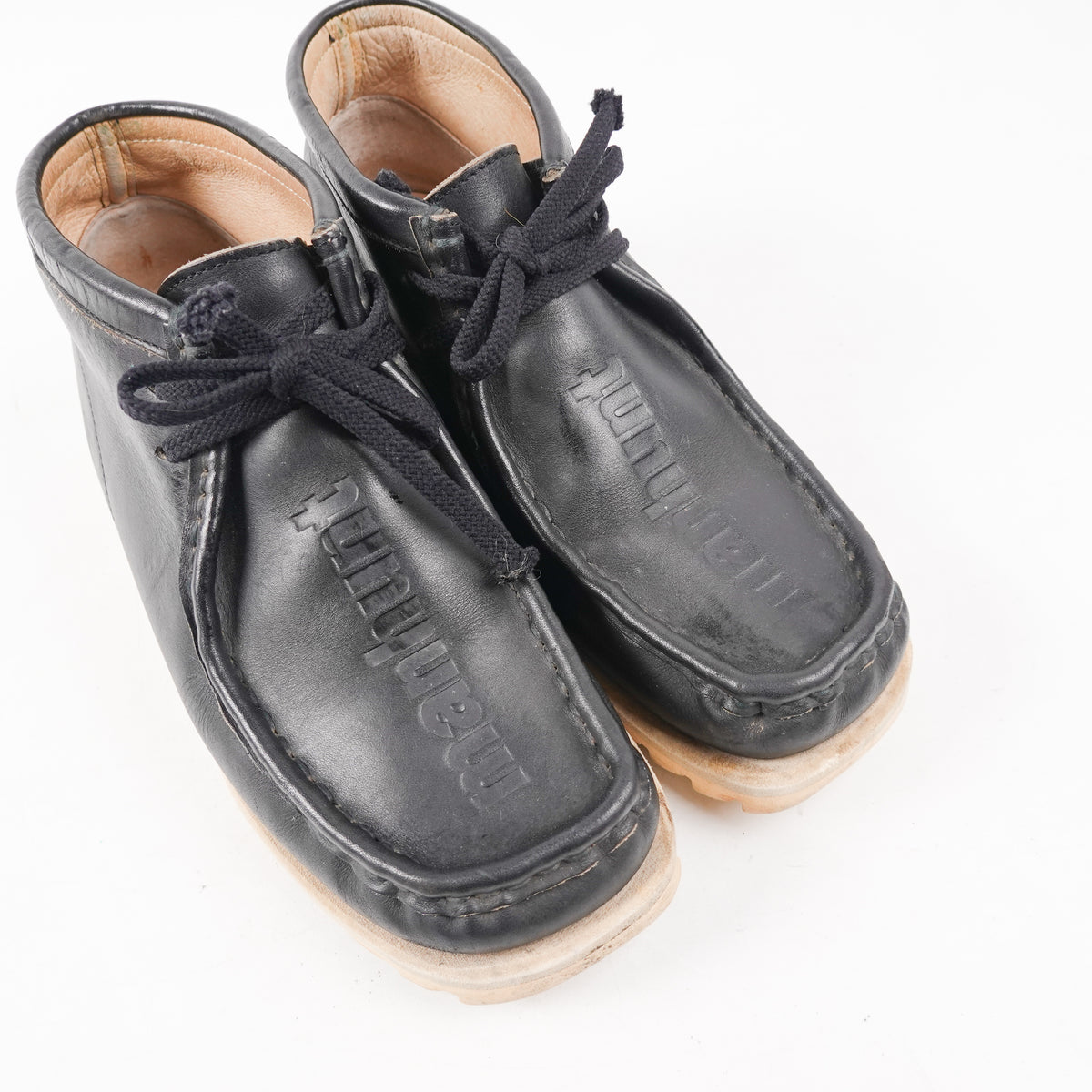 Bape Manhunt Leather Boot - Size 10