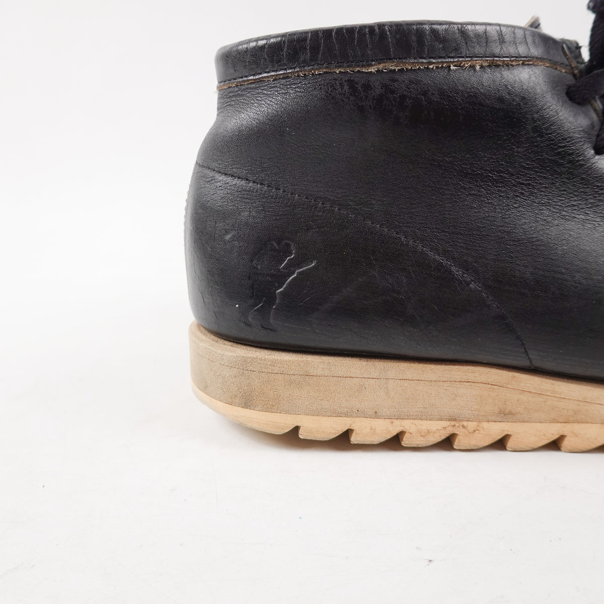 Bape Manhunt Leather Boot - Size 10