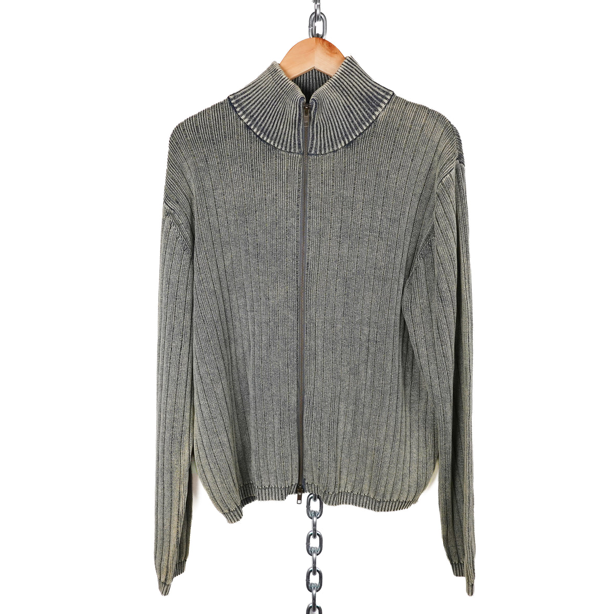 Beams Zip Up Knit - Size L